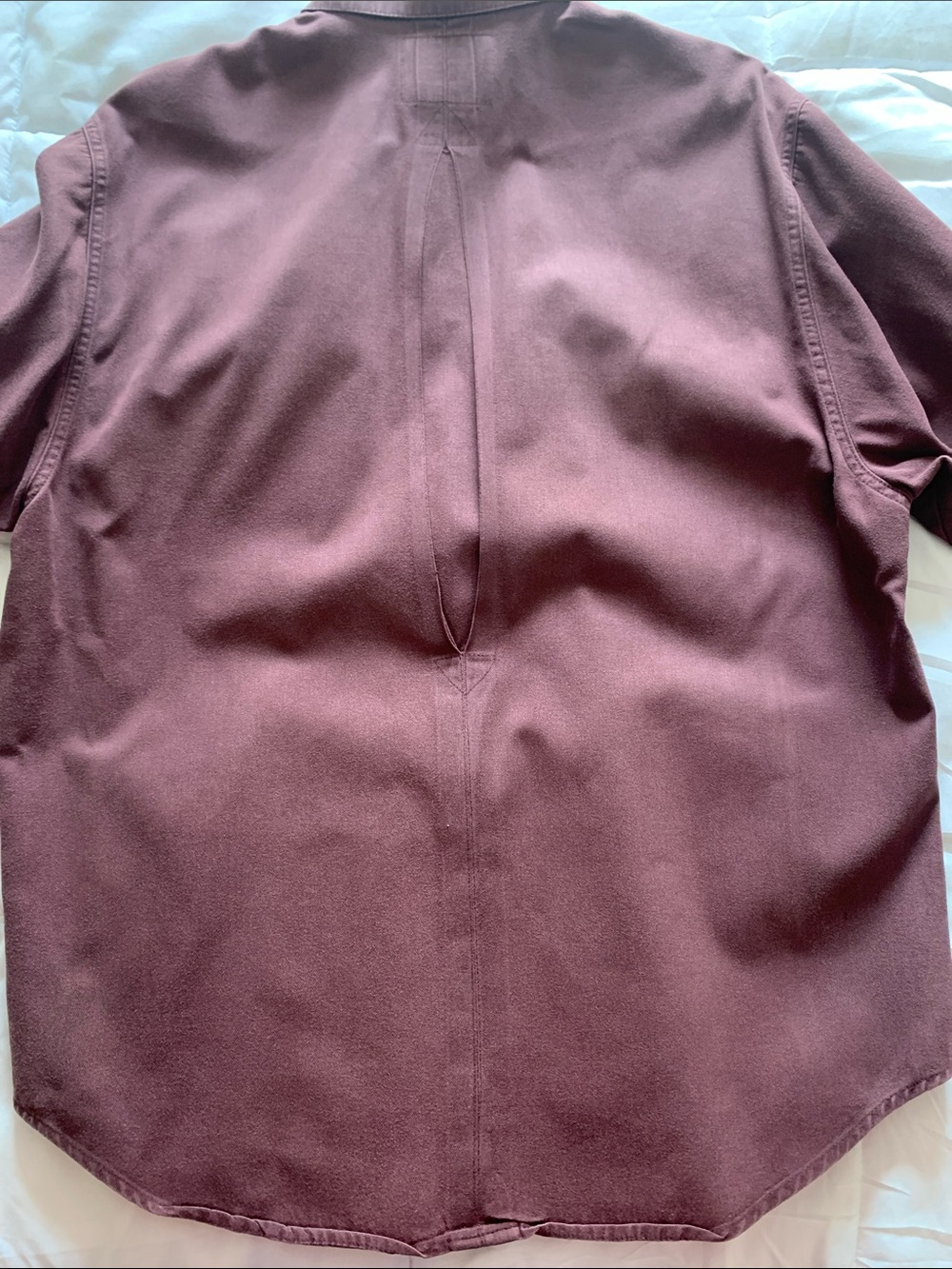 Australian Outback Collection Plum colored Button Down Men’s Large Eastern Fnaws - Picture 9 of 12